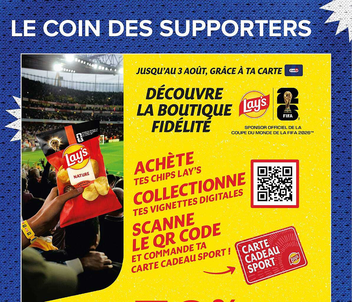 LE COIN DES SUPPORTERS