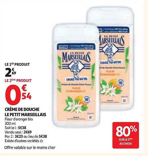 Le Petit Marseillais Crème de douche