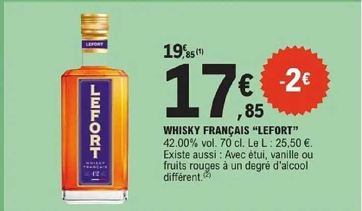 LEFORT WHISKY FRANÇAIS