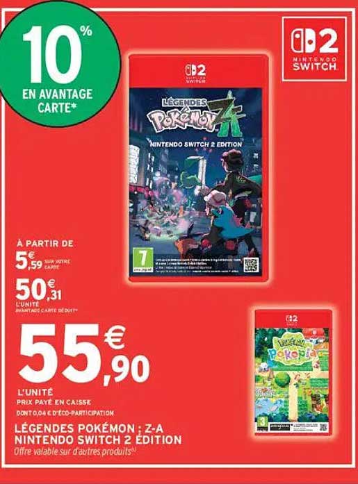 LÉGENDES POKÉMON : Z-A NINTENDO SWITCH 2 ÉDITION