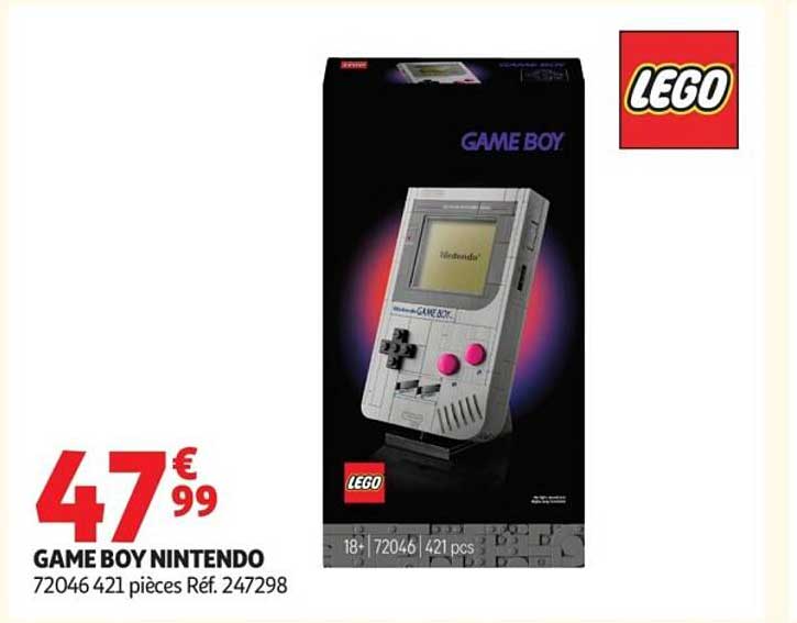 LEGO GAME BOY NINTENDO