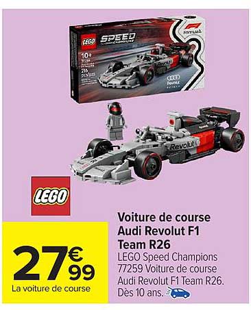 LEGO Voiture de course Audi Revolut F1 Team R26