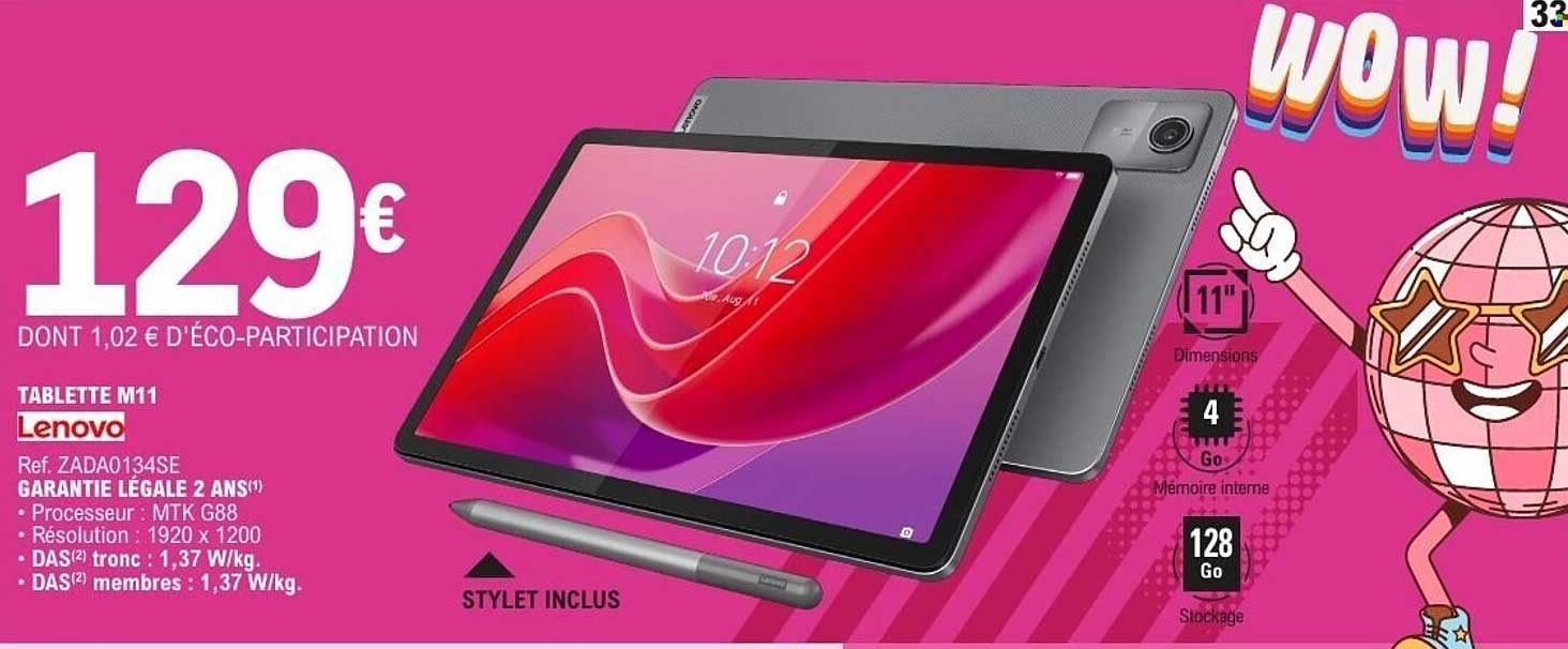 Lenovo Tablette M11