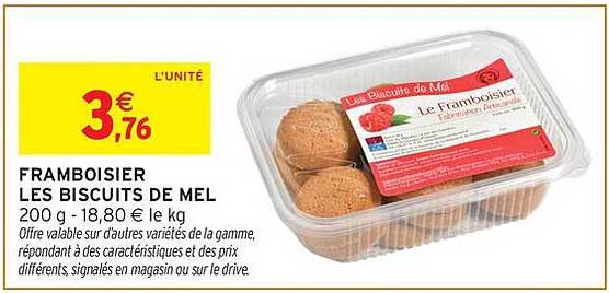 Les Biscuits de Mel Framboisier