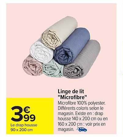 Linge de lit "Microfibre