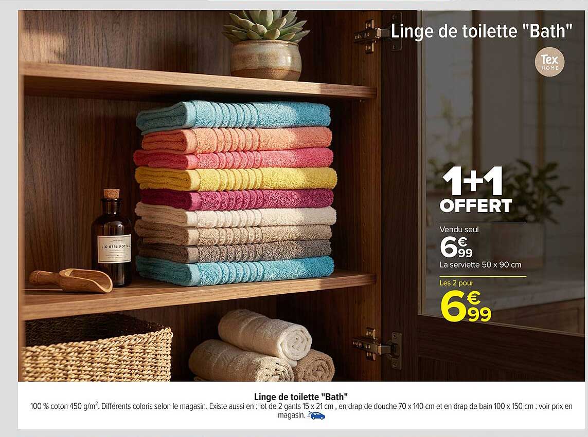 Linge de toilette "Bath