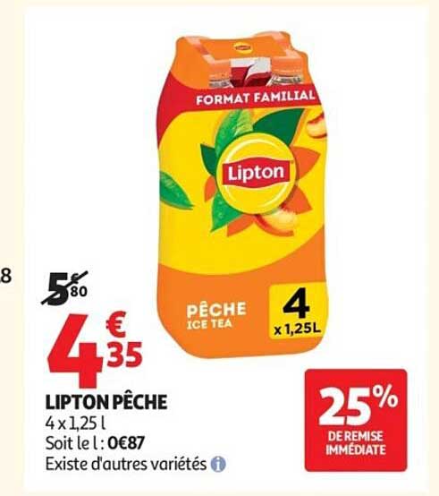 LIPTON PÊCHE