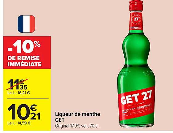 Liqueur de menthe GET