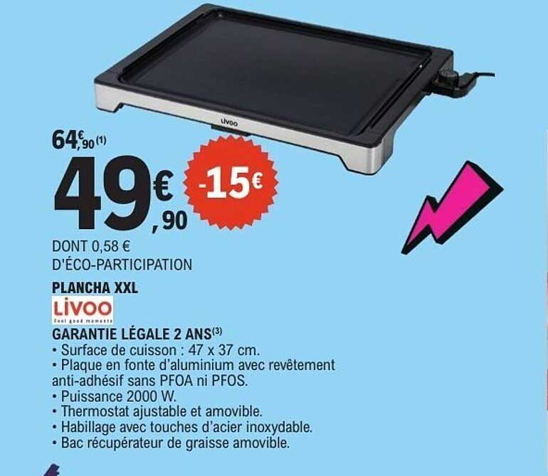 Livoo Plancha XXL