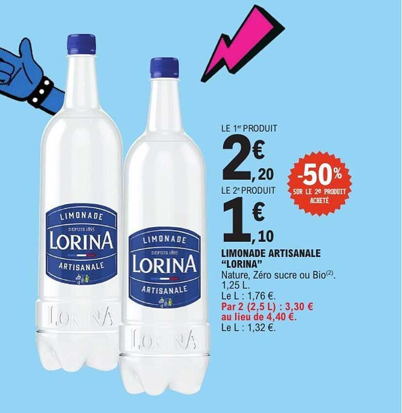 Lorina Limonade artisanale