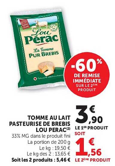 Lou Perac La Tomme Pur Brebis
