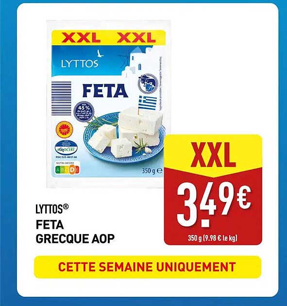LYTTOS FETA GRECQUE AOP