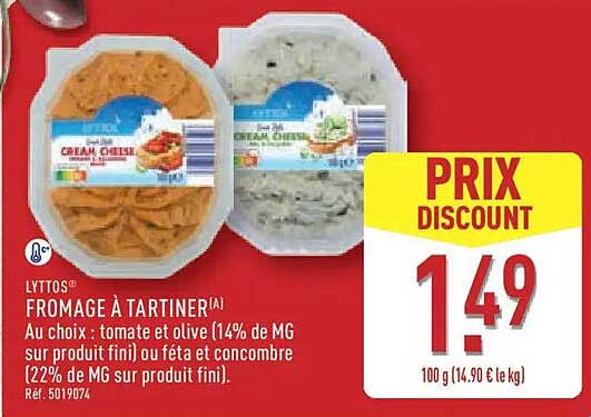Lyttos Fromage à tartiner