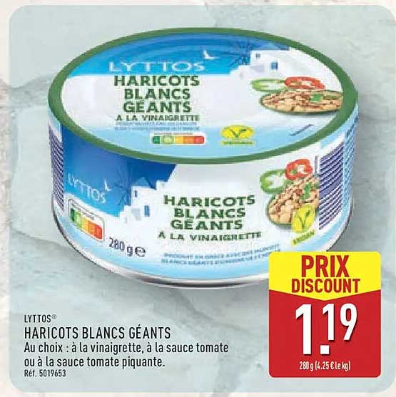 LYTTOS HARICOTS BLANCS GÉANTS