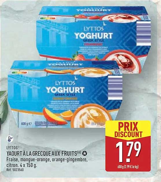 LYTTOS YOGHURT GREEK STYLE