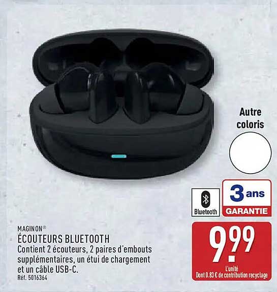 MAGINON ÉCOUTEURS BLUETOOTH