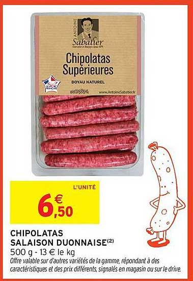 Maison Sabatier Chipolatas Supérieures