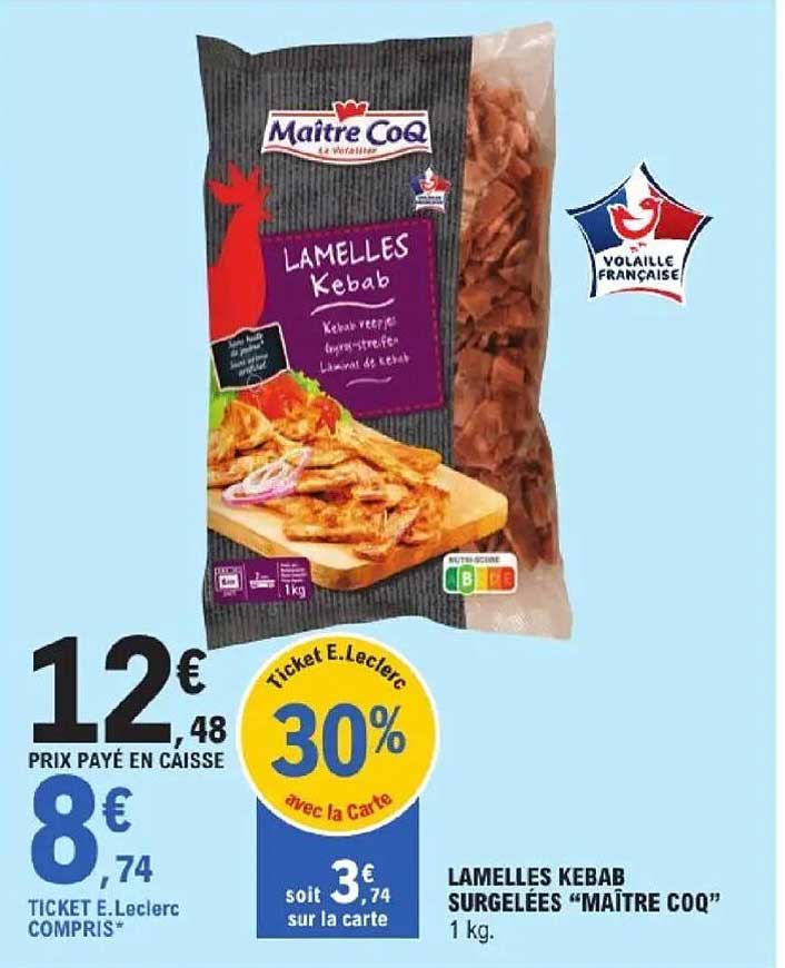 Maître CoQ Lamelles Kebab