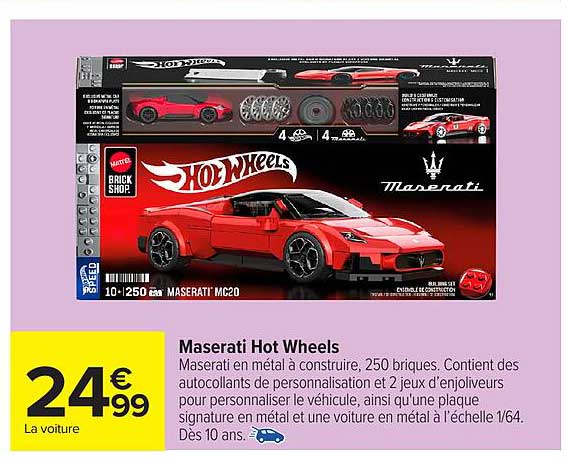 Maserati Hot Wheels