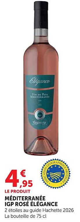Méditerranée IGP Rosé Élégance