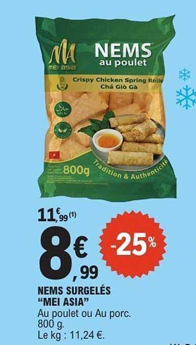 MEI ASIA NEMS au poulet