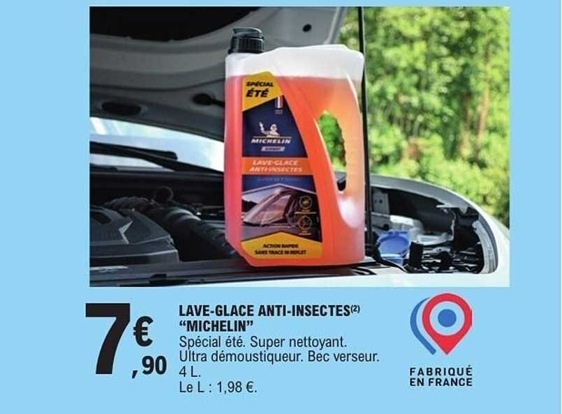 MICHELIN LAVE-GLACE ANTI-INSECTES