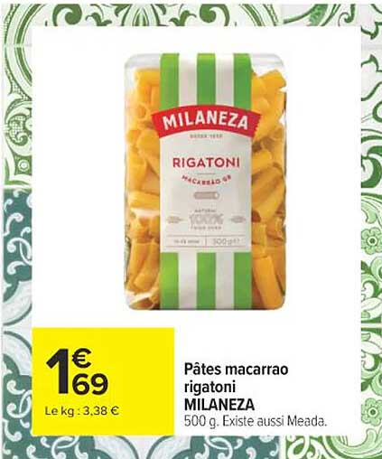 MILANEZA RIGATONI