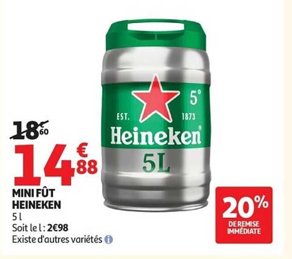 Mini fut Heineken