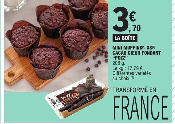 MINI MUFFINS POZZ