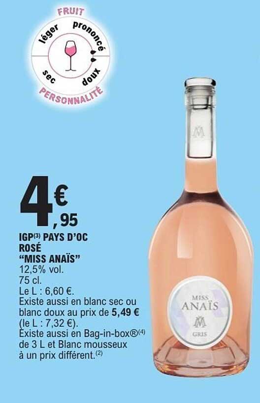 Miss Anaïs Rosé