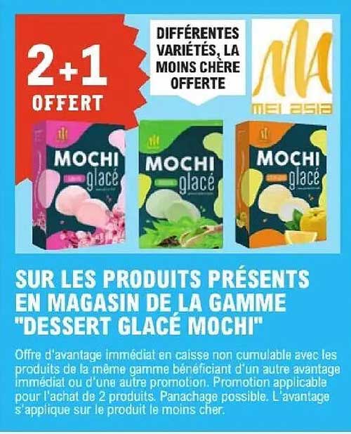 Mochi glacé