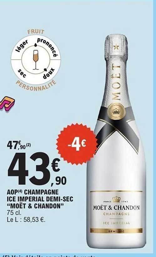 MOËT & CHANDON ICE IMPERIAL DEMI-SEC