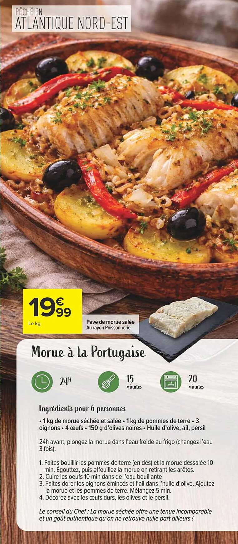 Morue à la Portugaise