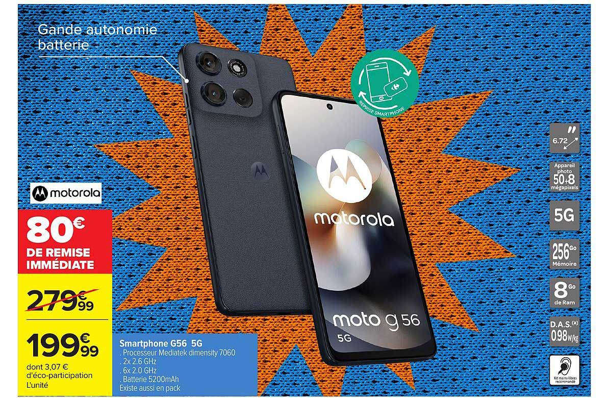 motorola Smartphone G56 5G