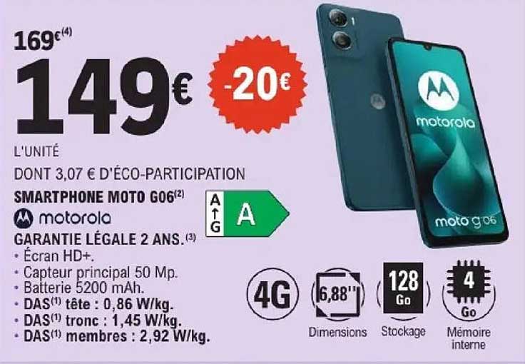 motorola SMARTPHONE MOTO G06