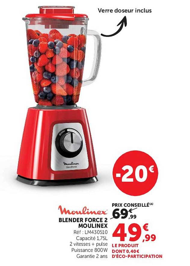 Moulinex Blender Force 2