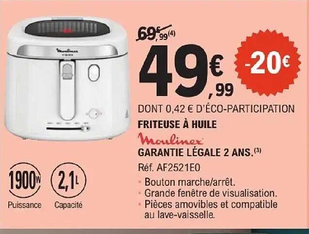 Moulinex FRITEUSE À HUILE