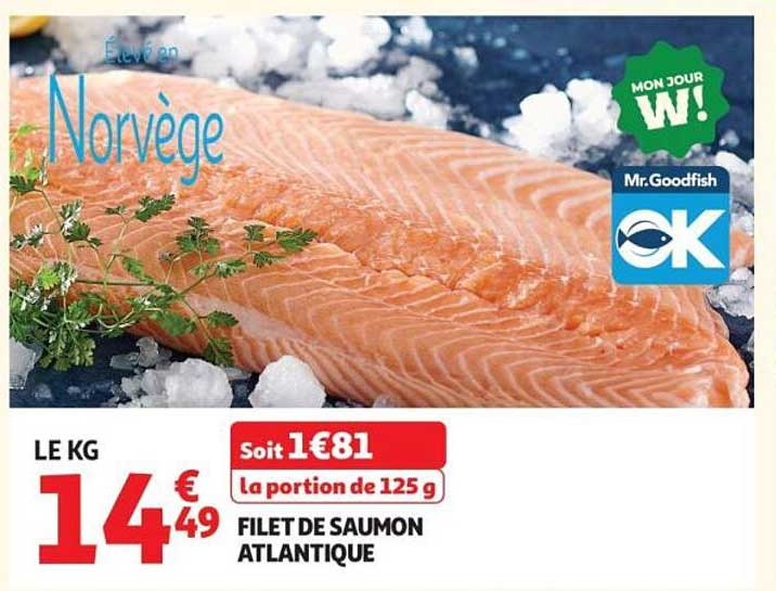 Mr.Goodfish Filet de saumon atlantique