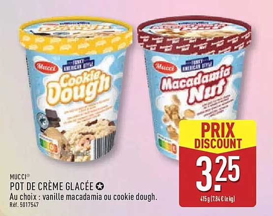 Mucci POT DE CRÈME GLACÉE