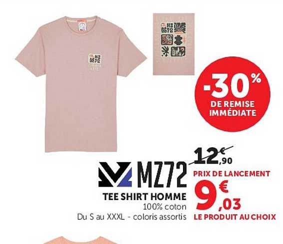 MZ72 TEE SHIRT HOMME