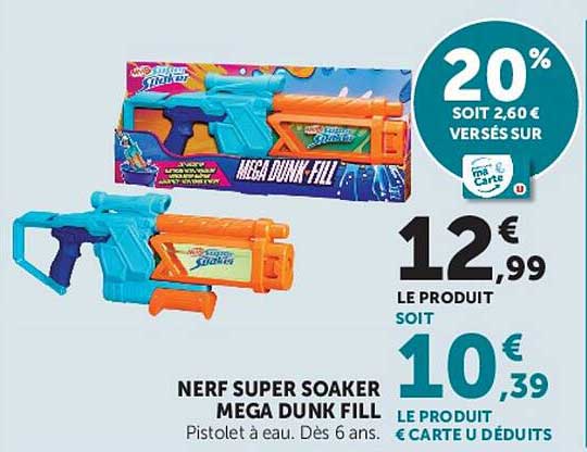 NERF SUPER SOAKER MEGA DUNK FILL