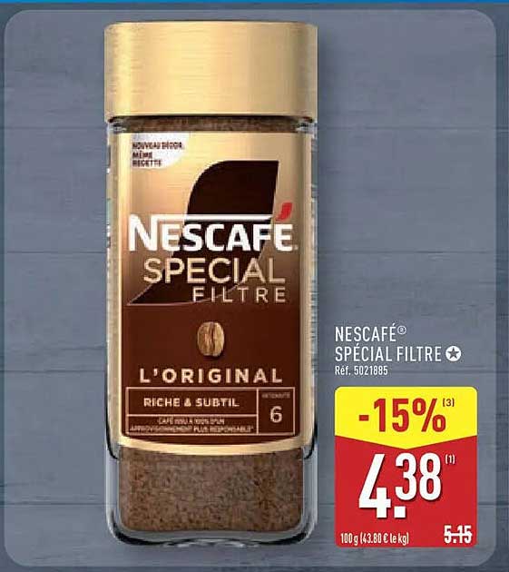 NESCAFE SPECIAL FILTRE