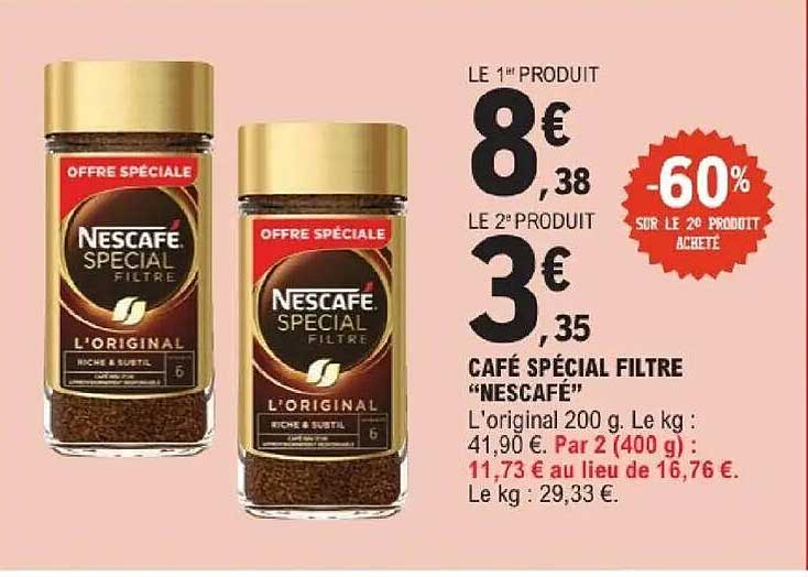 Nescafé Special Filtre