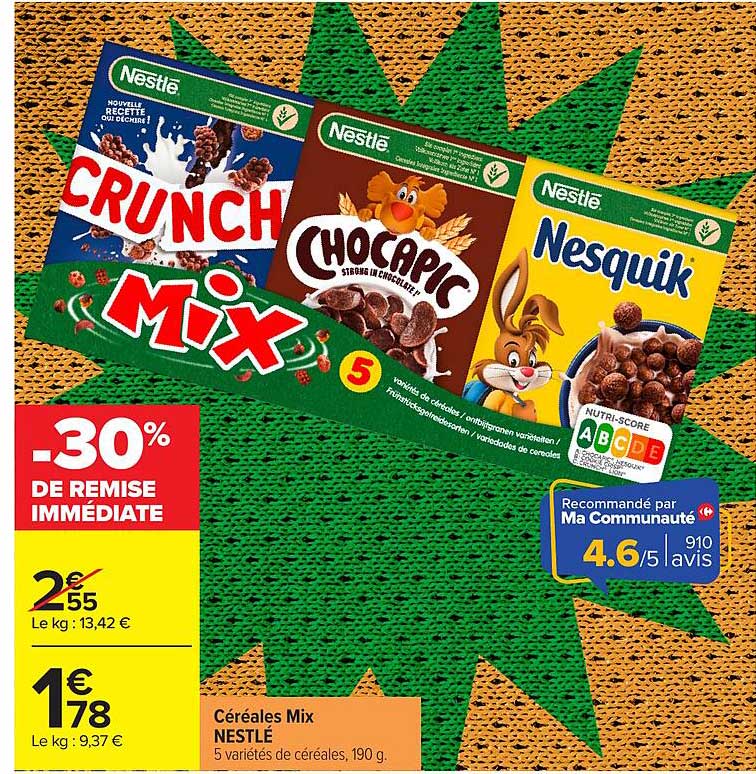 NESTLÉ Céréales Mix
