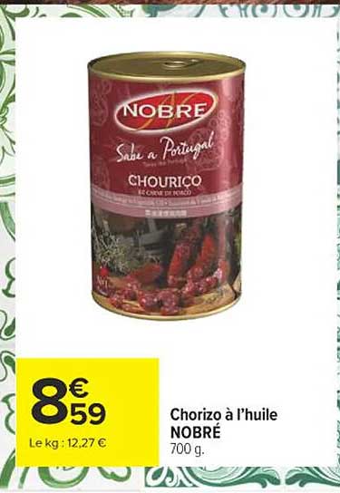 NOBRE CHOURICO