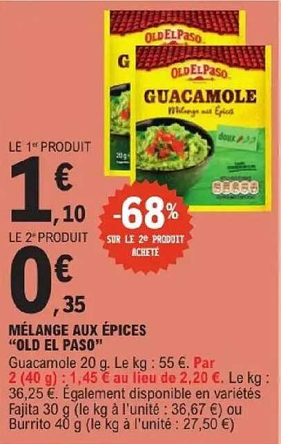 Old El Paso Guacamole