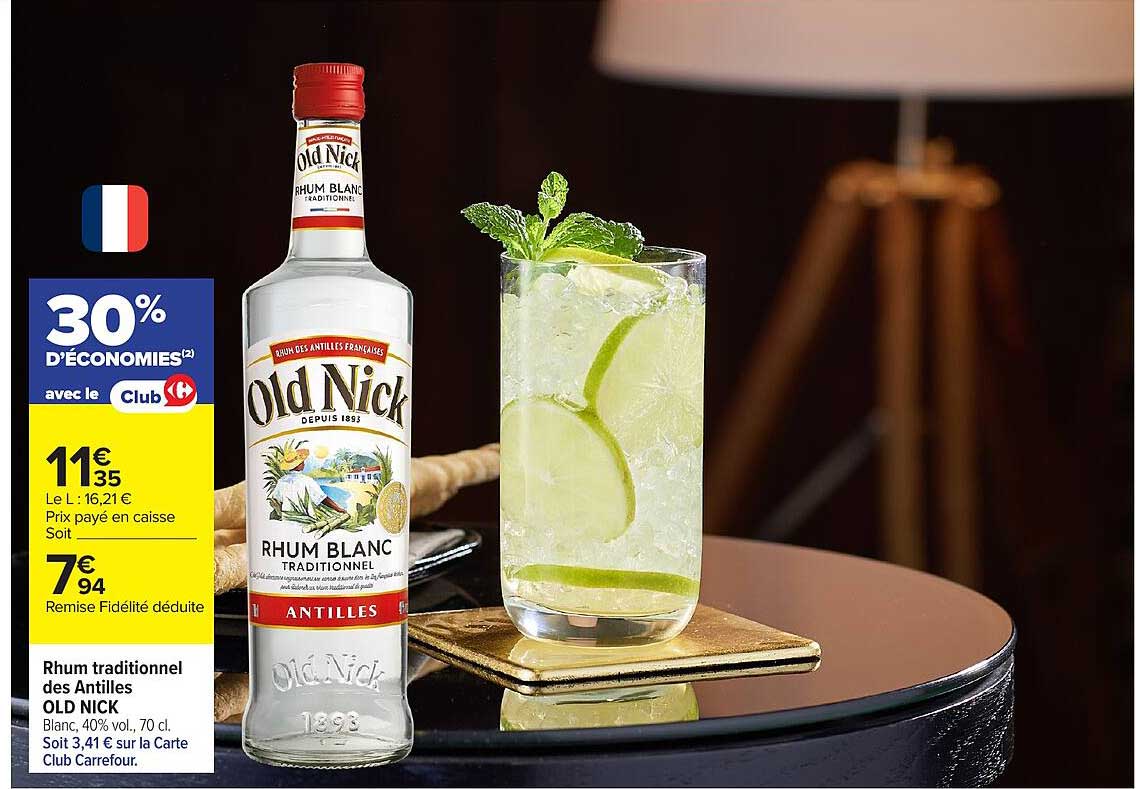 Old Nick Rhum Blanc