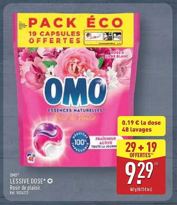 OMO LESSIVE DOSE*