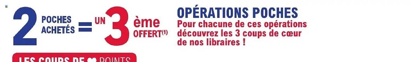 OPÉRATIONS POCHES