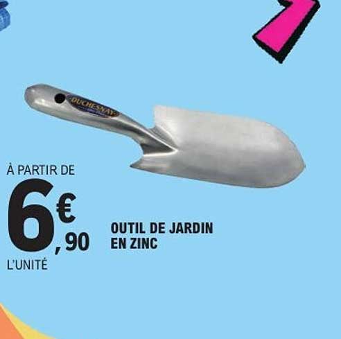 OUTIL DE JARDIN EN ZINC